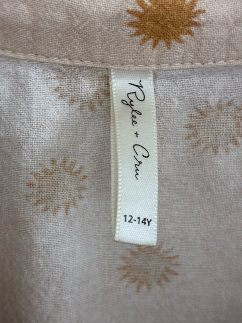 Rylee + Cru Pajama Set with Suns - Picture 5 of 12